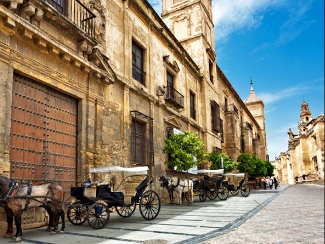 Spanje - Straat in Córdoba