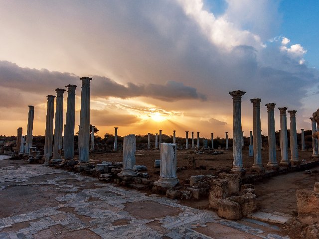 Cyprus - Salamis - opgravingsterrein