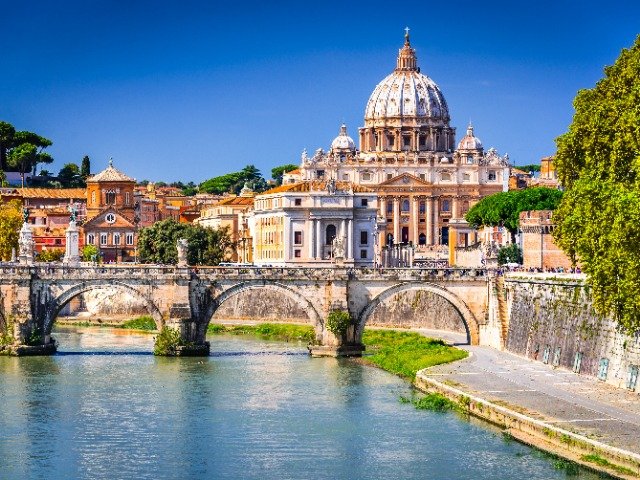 Italië - Sint-Pietersbasiliek in Rome
