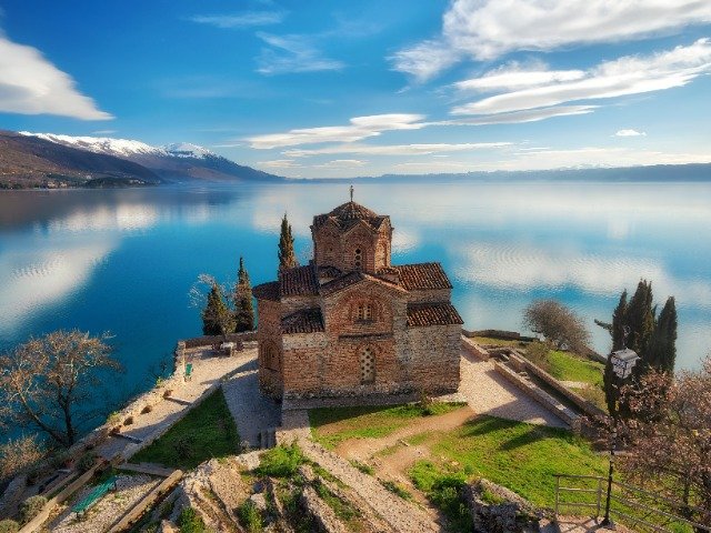 Macedonië - St. John kerk in Ohrid