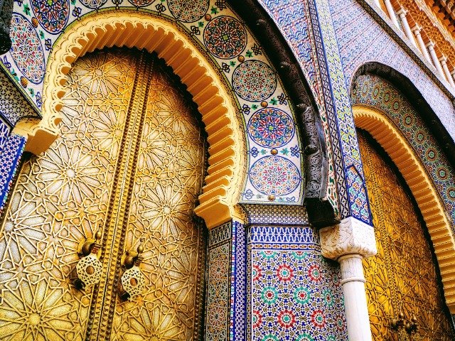 Marokko - traditionele architectuur in Rabat