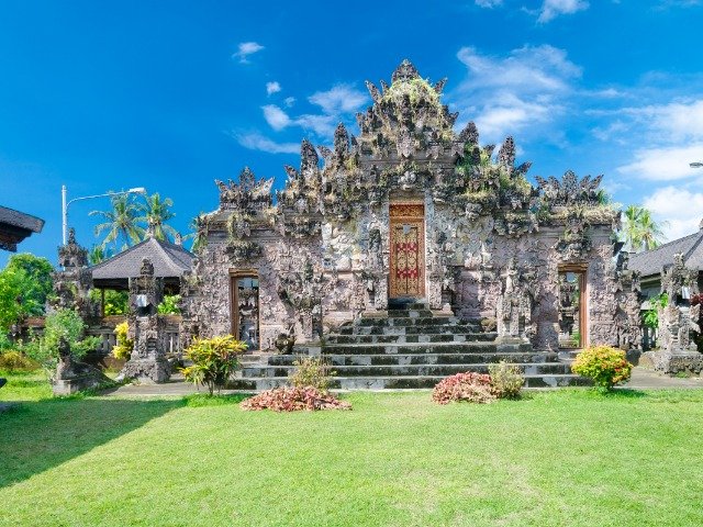 Bali - tempel in Lovina