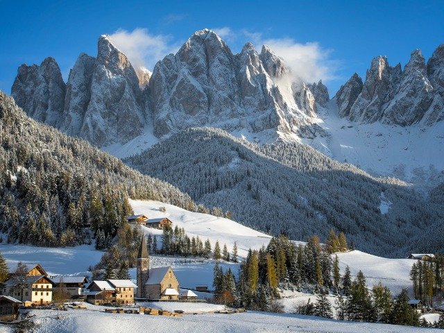 Italië - Dolomieten in de winter