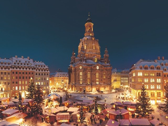 Duitsland - Kerstmarkt in Dresden