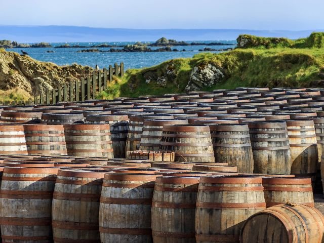 Groot Brittannië - Schotland - Isle of Islay - whisky distileerderij