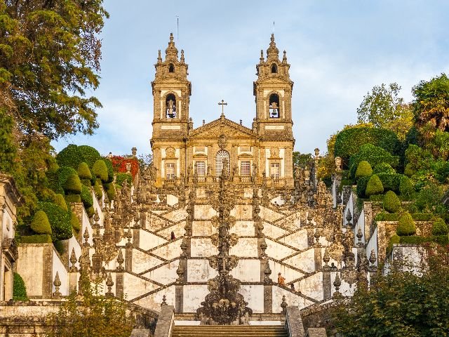 Portugal - Braga - Santuário de Bom Jesus do Monte kerk