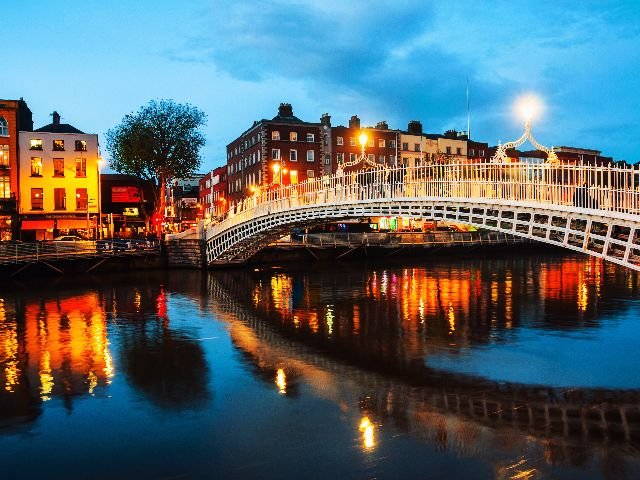 Ierland - Dublin - Ha Penny Bridge