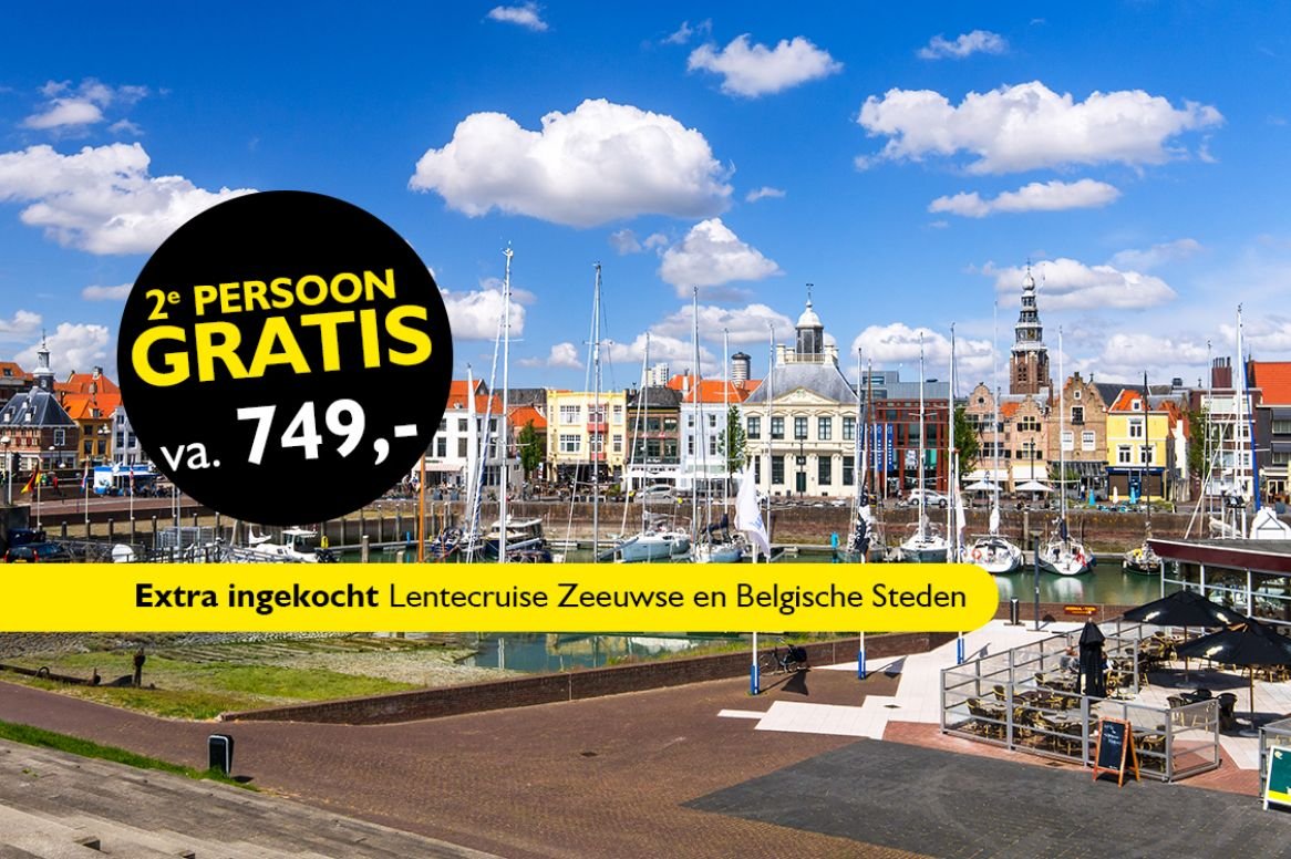 Lentecruise Zeeuwse Belgische steden