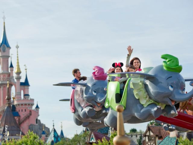 Disneyland Paris - Disneyland Park - Dumbo the Flying Elephant
