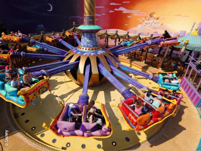 Disneyland Paris - Walt Disney Studios Park - Flying Carpets Over Agrabah