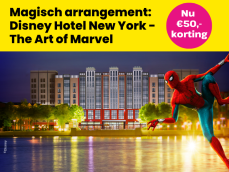 Oad reis van de week - Disney Hotel New York - The Art of Marvel