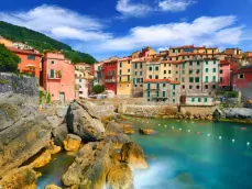 Kustplaatsje Tellaro in Italië