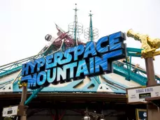 Disneyland Paris - Star Wars Hyperspace Mountain ingang