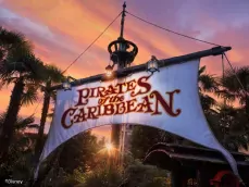 Disneyland Paris - Pirates of the Caribbean - zeil van het schip