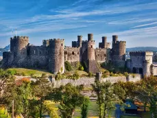 Wales Conwy Castle