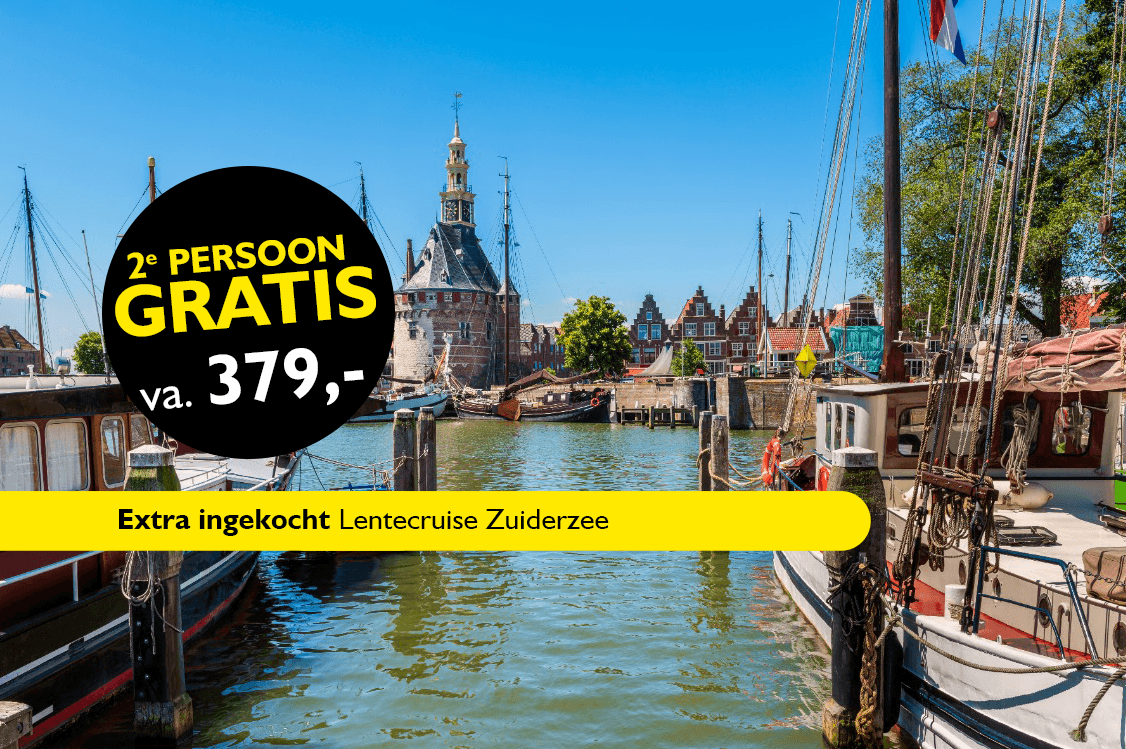 Lentecruise langs historische schatten van de Zuiderzee