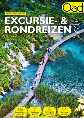 Cover brochure excursie en rondreizen 2022