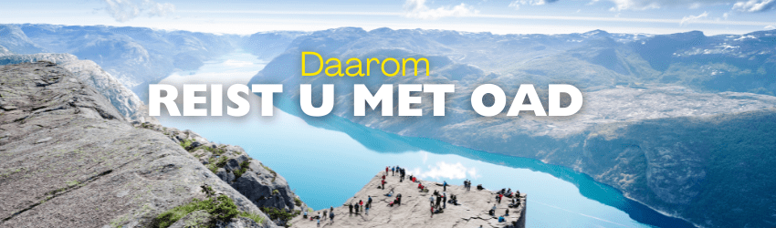 Daarom reist u met Oad