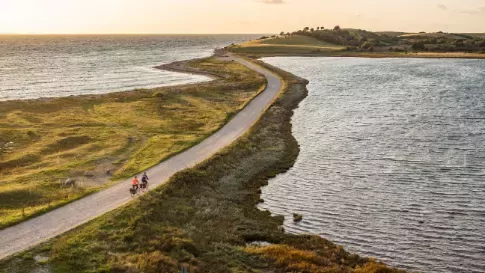 Fietsen bij Fynshoved Cyklister in Denemarken