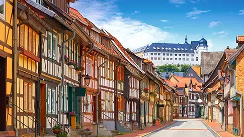Duitsland Stolberg in de Harz
