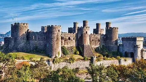 Wales Conwy Conwy Castle