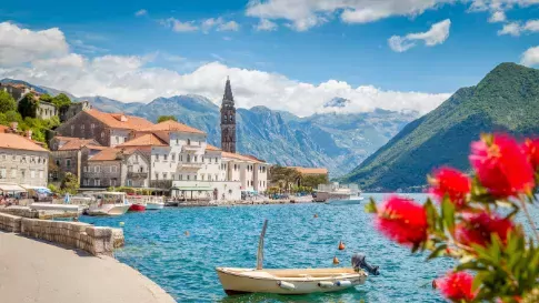 Montenegro, Perast, Baai van Kotor