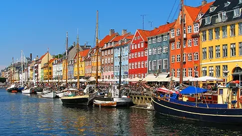 Denemarken-Kopenhagen Nyhaven