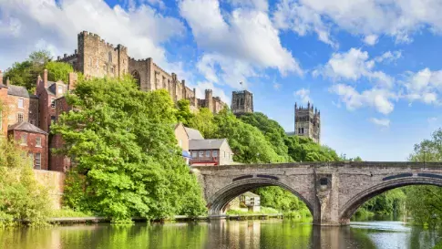 Engeland Durham Castle and Cathedral
