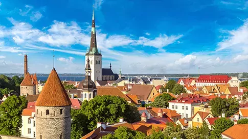 Estland oude binnenstad Tallin