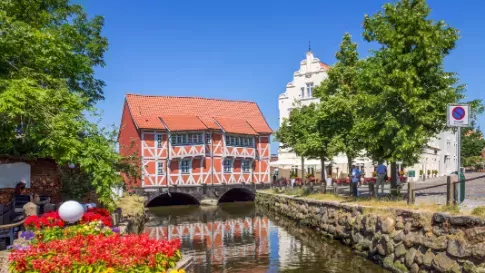 UNESCO Hanzestad Wismar in Duitsland