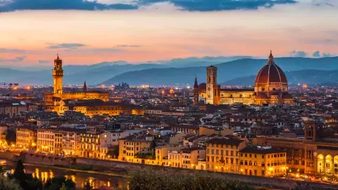 Kathedraal van Santa Maria, Palazzo Vecchio in Florence, Italië