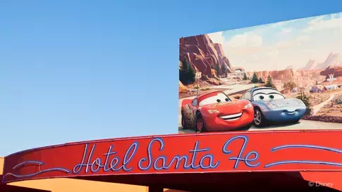 Hotel Santa Fe in Disneyland Paris - Entree 3