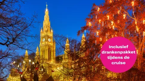 Kerst in Wenen - Kerstcruise over de Donau incl. drankenpakket