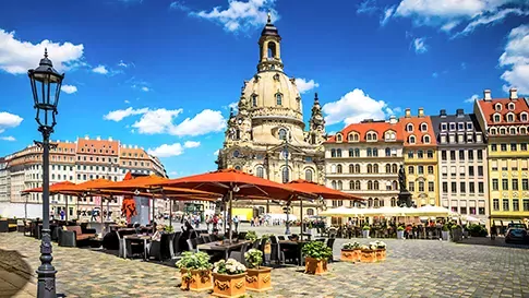 Duitsland oude centrum van Dresden