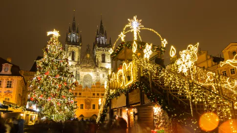 Single Kerstreis Praag.