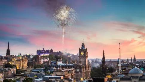 Vlieg-busreis The Royal Edinburgh Military Tattoo.