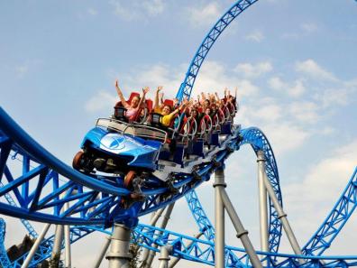 Europa-Park - IJsland - Blue Fire Megacoaster