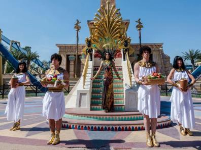 Parc Astérix - show Cleopatra