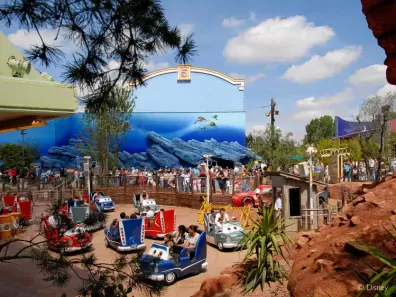 Walt Disney Studios Park - Cars Quatre Roues Rallye