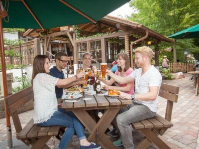 Europa-Park - Oostenrijk - biergarten