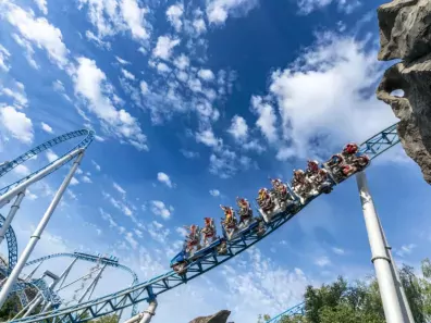 Europa-Park - IJsland - Blue Fire Megacoaster