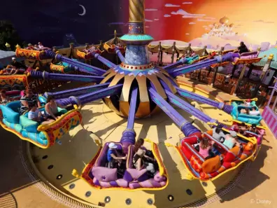 Walt Disney Studios Park - Flying Carpets Over Agrabah