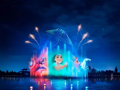 Disneyland Paris - Disney Cascade of Lights