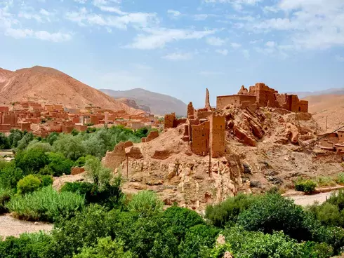 Marokko oude ruines in de Dades Valley