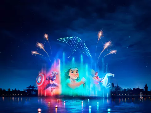 Disneyland Paris - Disney Cascade of Lights