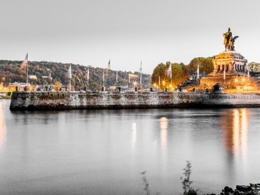 Duitsland - Koblenz, Deutsches Eck