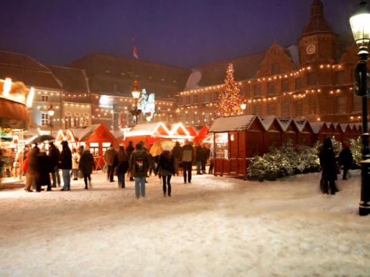 Duitsland - Kerstmarkt in Düsseldorf