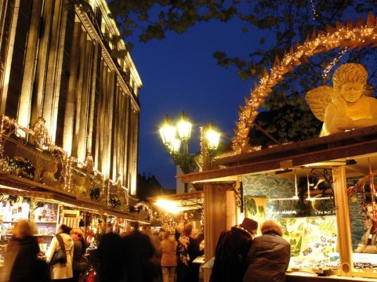 Duitsland - Kerstmarkt in Düsseldorf