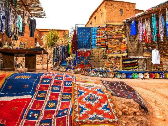 Marokko - Ouarzazate - souvenirwinkel