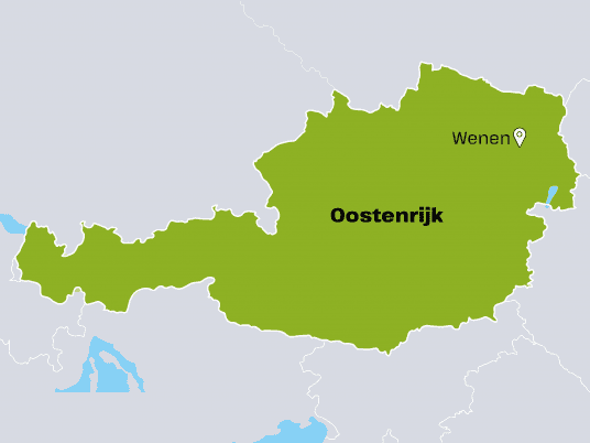 Kaart Oostenrijk BEAT18 Wenen